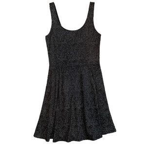 H&M Navy Dress with white dots